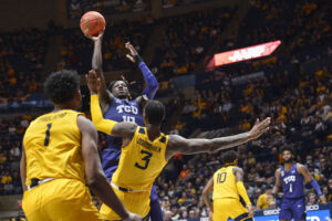 WVU forward Gabe Osabuohien named Big 12 co-Defensive Player of the Year